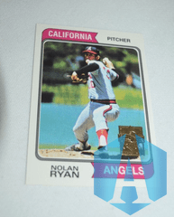 1999 Topps NOLAN RYAN #7 of 27 1974 Topps Reprint #20 ANGELS